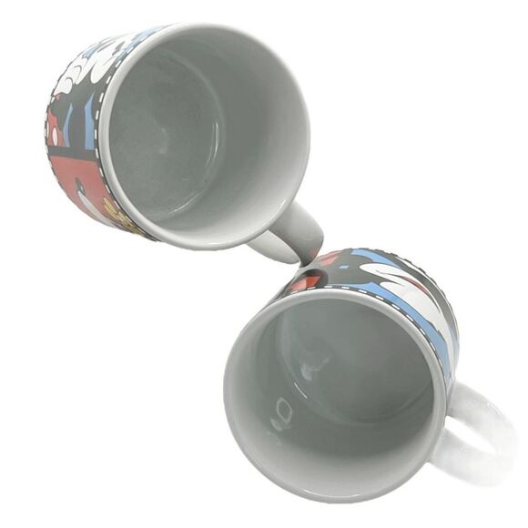 Disney Mickey and Minnie Mouse Vintage Film Reel Collectible Mugs Made in Japan - Picture 5 of 5